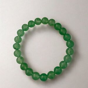 Green Aventurine Beaded Bracelet 8mm